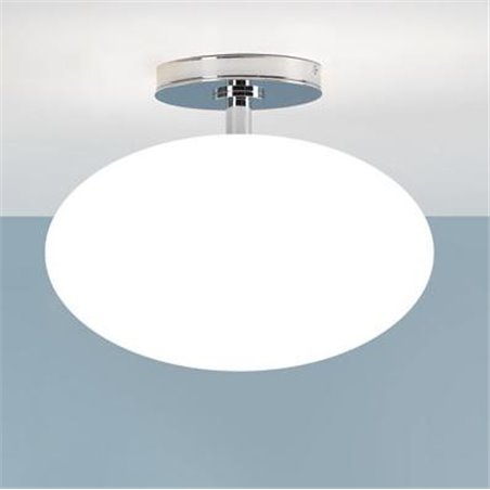 Lampa sufitowa do łazienki Zeppo 30cm szklana IP44