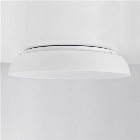 Plafon Biscotto 770 duży biały akrylowy okrągły do sypialni salonu przedpokoju korytarza - OD RĘKI