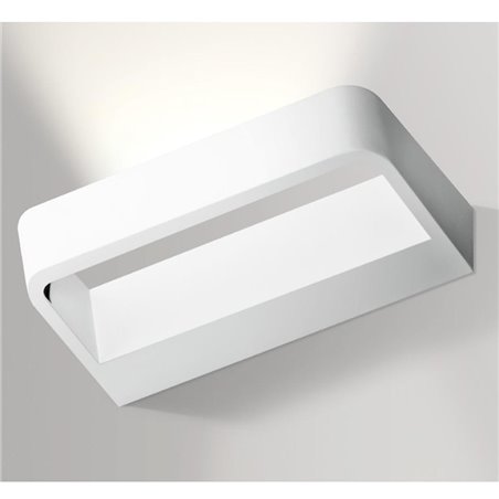 Nowoczesny biały kinkiet Scatola LED