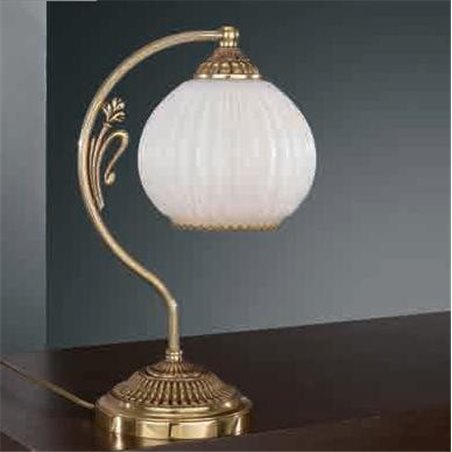 Lampa stołowa biurkowa Pescara klasyczna złota