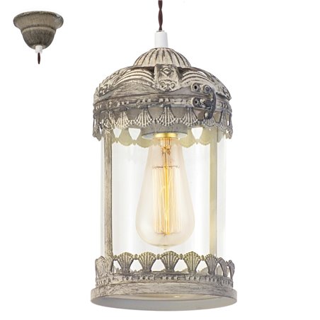 Lampa wisząca Langham pojedyncza w stylu vintage