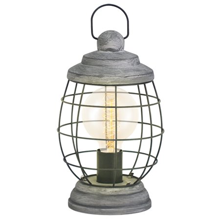 Lampa stołowa Bampton latarenka w stylu vintage
