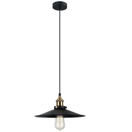 Lampa wisząca Kermio metalowa w stylu vintage retro do salonu jadalni kuchni nad stół lub wyspę kuchenną długi kabel