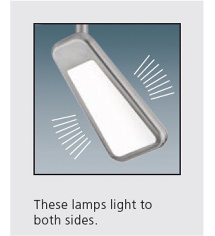 Lampa sufitowa Alcamo LED nikiel satynowany