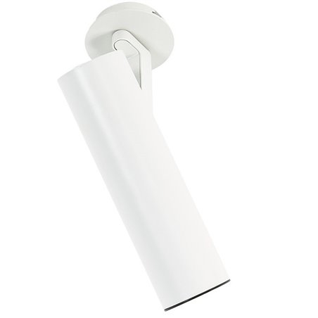 Lampa sufitowa do wbudowania podtynkowa Bocca White LED 18W biała z czarnym wykończeniem ruchoma styl nowoczesny