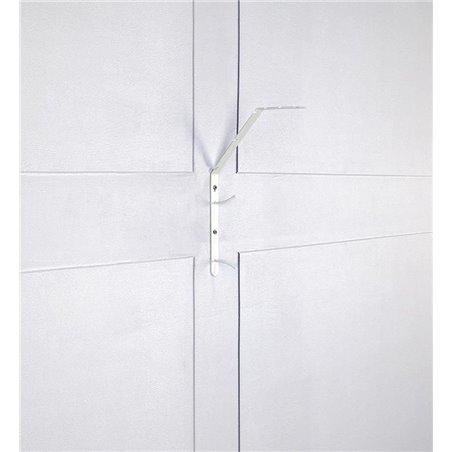 Metalowy biały wspornik do lampy ściennej Wall Hanger