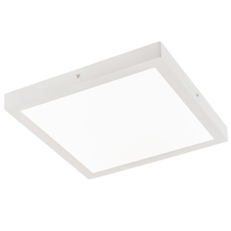 Plafon Glissy Square 40cm biały kwadratowy nowoczesny LED ciepła barwa