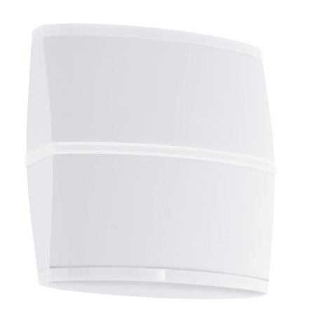 Zewnętrzna lampa ścienna Perafita kolor biały nowoczesna