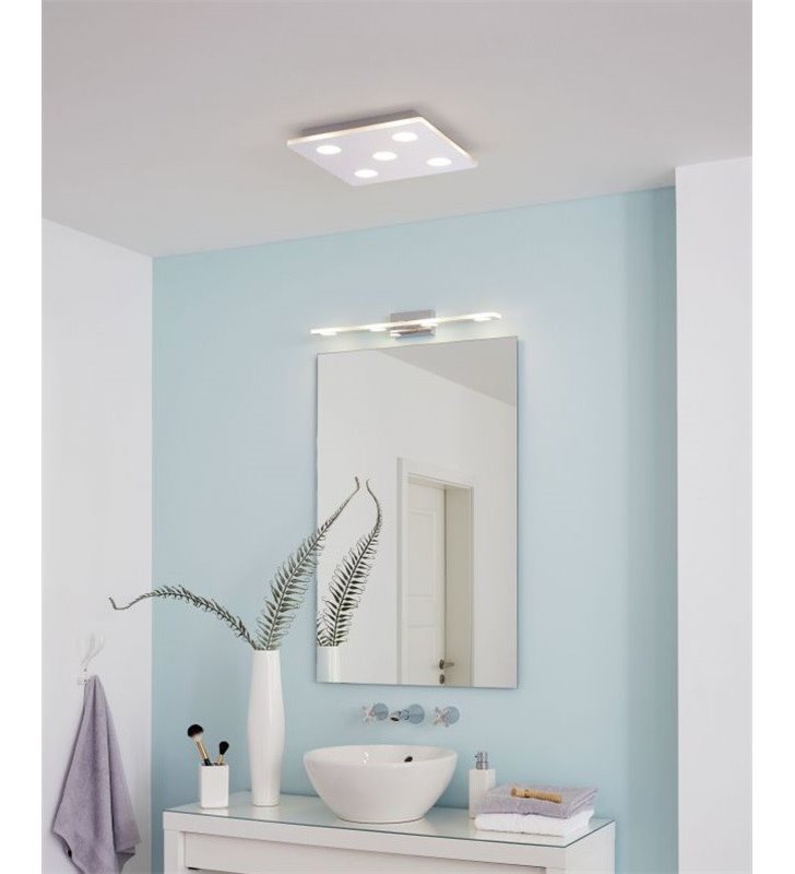 Lampa łazienkowy nad lustro Cabus LED chrom ciepła barwa światła
