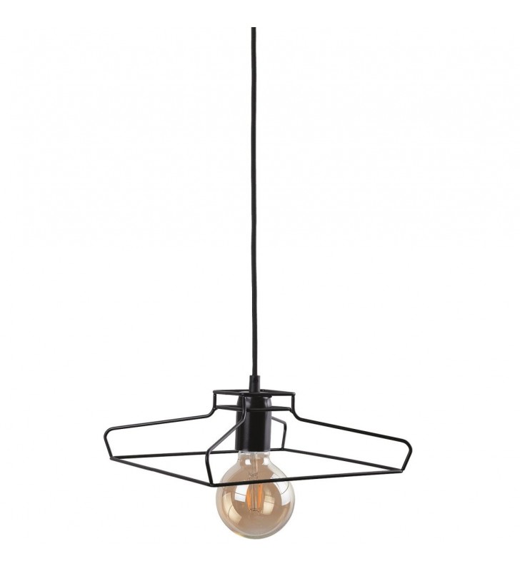 Lampa wisząca Fiord nowoczesna minimalistyczna czarna