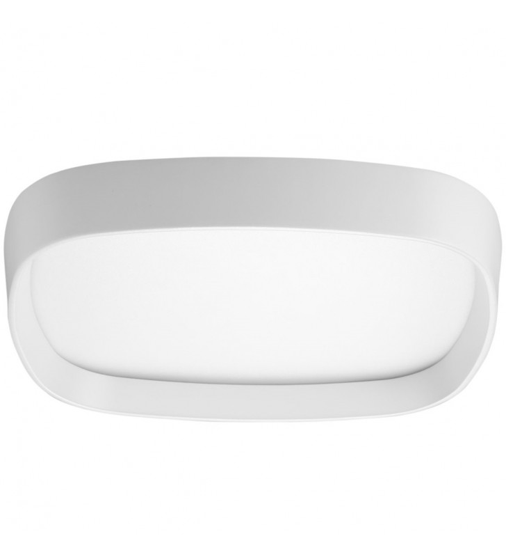 Plafon Pienza LED 3000K styl nowoczesny kolor biały ciepła barwa światła możliwość ściemniania