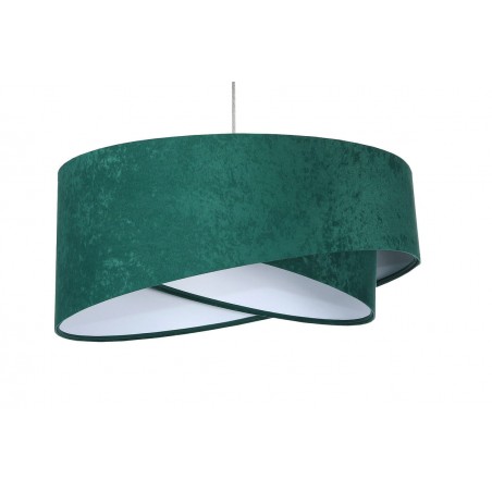 Lampa wisząca Atalia zielona asymetryczna do salonu sypialni jadalni kuchni