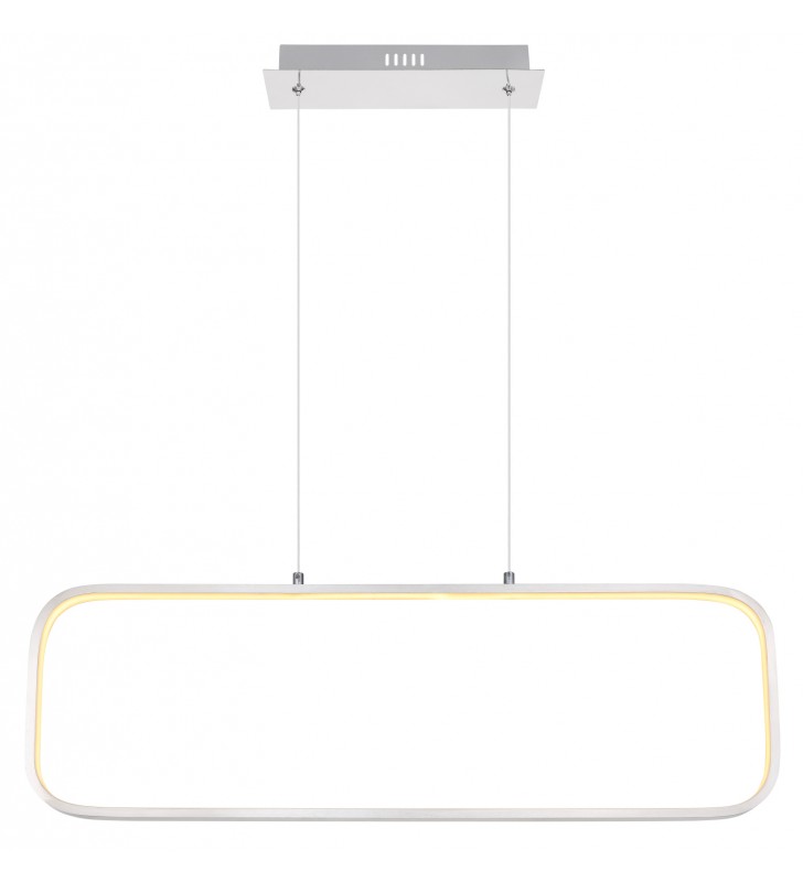 Prostokątna lampa wisząca Silla LED 3000K ramka LED wewnętrzny nad stół do jadalni