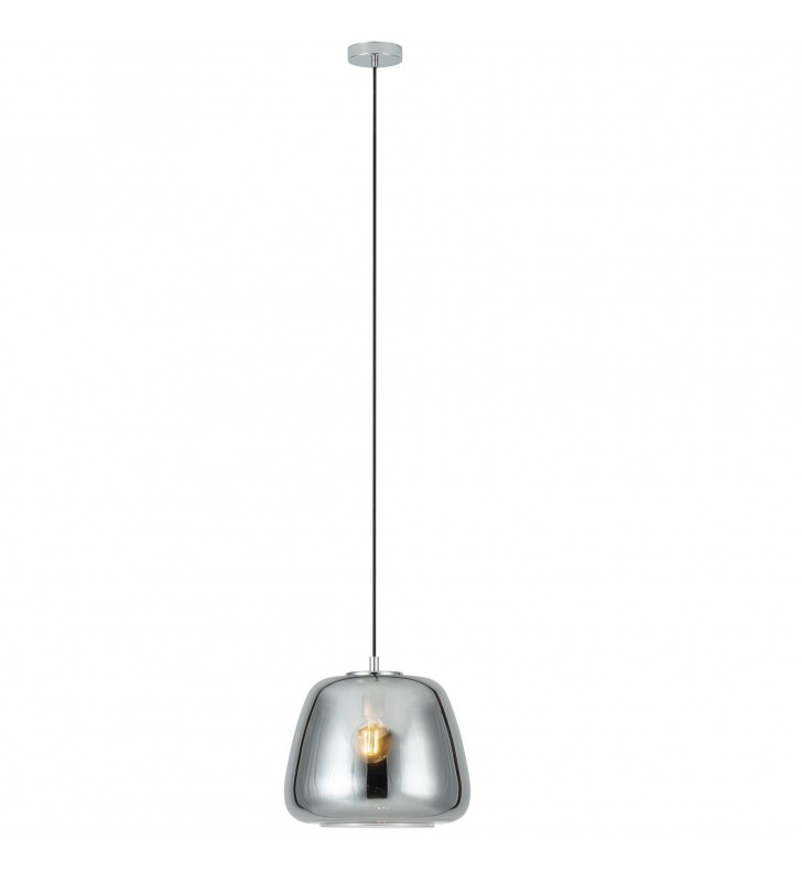 Albarino pojedyncza 35cm szklana lampa wisząca do nowoczesnych wnętrz