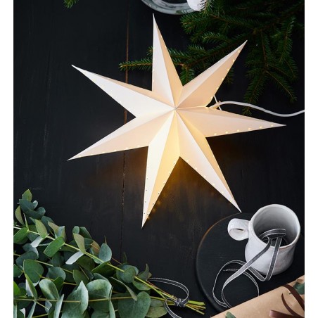 Gwiazda papierowa do powieszenia Lively 45cm wisząca dekoracja świąteczna