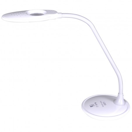 Lampka biurkowa LED Solo biała z włącznikiem dotykowym