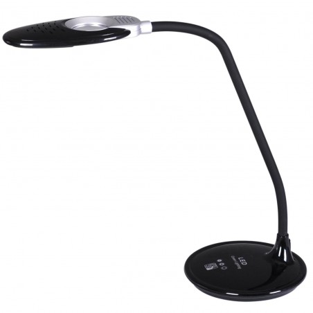Lampka biurkowa LED Solo czarna z włącznikiem dotykowym