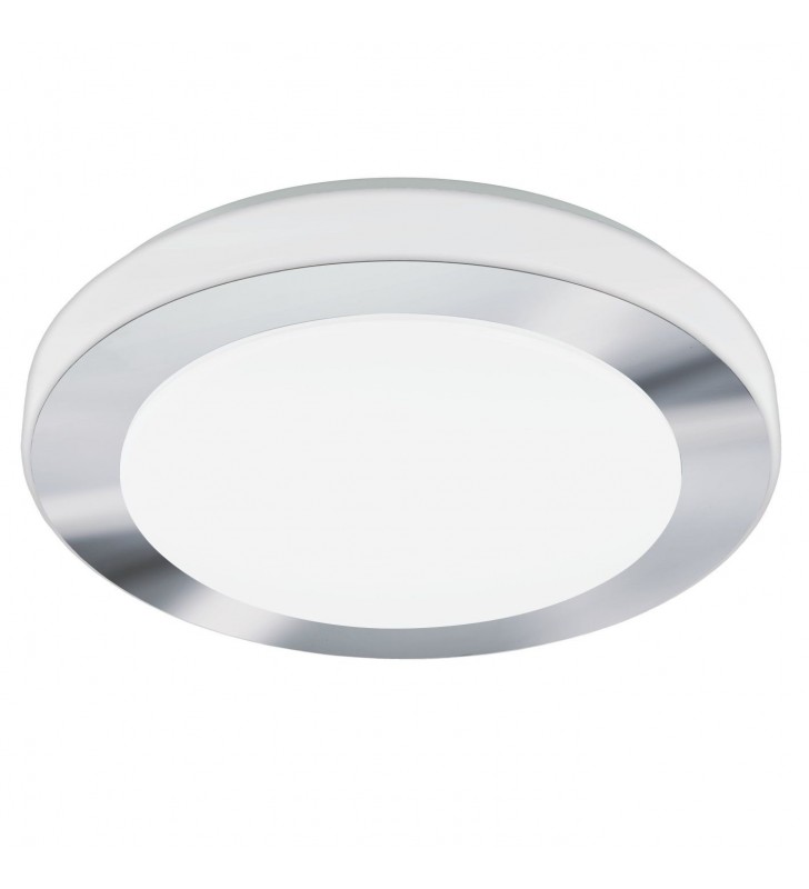 Okrągły plafon do łazienki Carpi LED 38cm IP44 okrągły kolor chrom